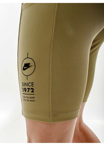 Жіночі Шорти W NSW TIGHT SHORT RIB SU Бежевий Nike (367191887)