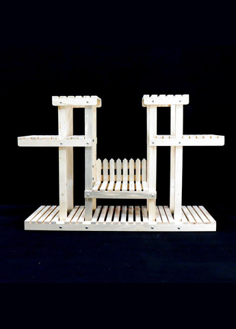 Підставка для квітів з дерева Сермез бланже (ЦВТ-013301) No Brand (328224905)