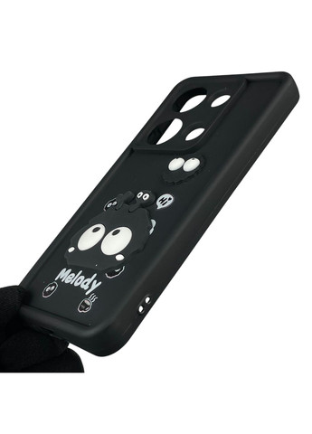 Чехол для POCO M6 Pro 4G с 3д рисунком детский женский объемный на сяоми поко м6 про 4г чёрный Xiaomi (366020369)