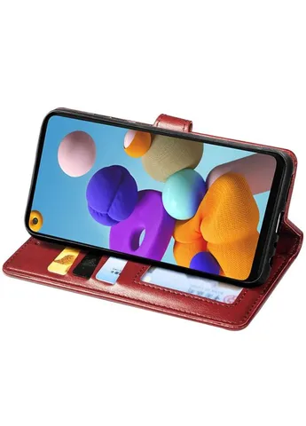 Шкіряний чохол-книжка Gallant (PU) для Samsung Galaxy A21s Getman (386509997)