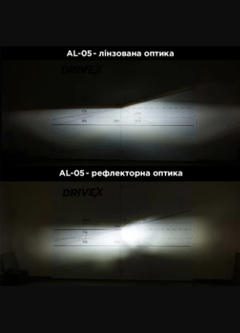 LED лампи автомобільні AL-05 H4 H/L 5500K LED 50W CAN 12V DriveX (333334857)