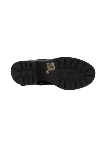 ботфорты женские черные натуральная замша FARINNI