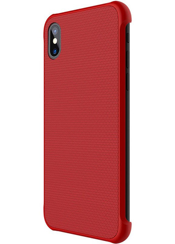 Чехол-накладка Tempered Magnet Case Apple iPhone X Red Nillkin (301781797)