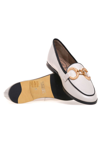 7MIL Лоферы 1354207G-0400 белый з натуральная кожа, польша — лето (295288501)