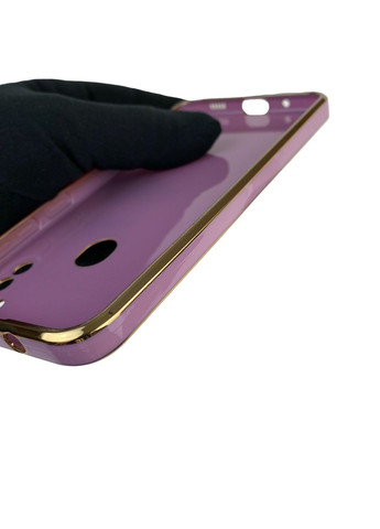 Чехол для Galaxy M11 SM-M115F с кольцом MagSafe с золотой окантовкой на самсунг м11 черничный gs1 Samsung (366235123)