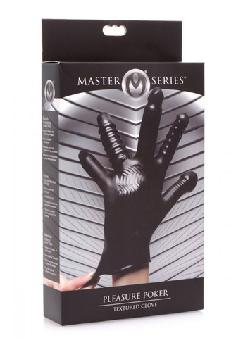 Рукавичка з різними текстурами Pleasure Poker Textured Glove Master Series (314507958)