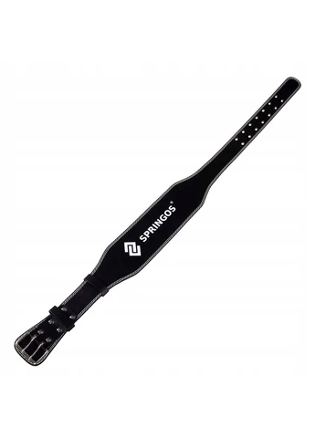 Пояс для важкої атлетики та пауерліфтингу Black Springos FA0120 (275096333)