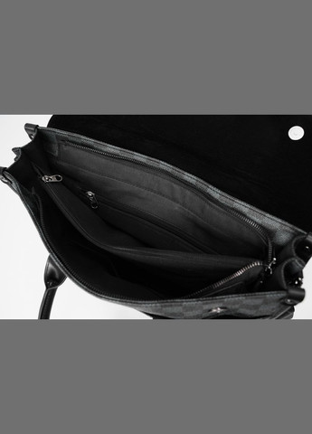 Мужской деловой портфель для документов формат А4 Черный No Brand (302391121)