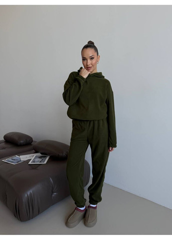 Костюм фліс двосторонній не кашлатиться не линяє,кофта на затяжках та штани Україна (359912746)