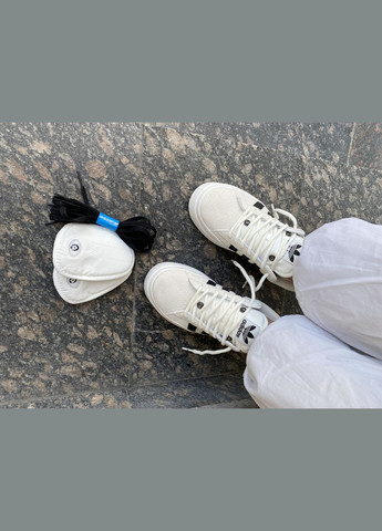 Кросівки жіночі і чоловічі Adidas Campus 00s white | Адідас Кампус білі No Brand білі демісезони (316663549)