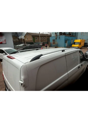 Рейлинги ELITE Хром (пласт. ножка) Короткая база (Short, Compact) для Mercedes Vito/V-class W447 2014- гг Erkul (391765739)