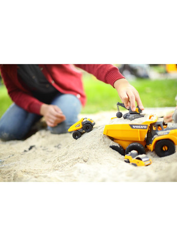 Ігровий набір Вольво Мікроробітники, 5 машин () Dickie toys 3722008 (361658914)