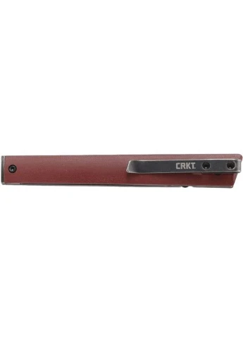 Нож CEO, шпенёк, burgundy, D2 (7096BKD2) CRKT (385888944)