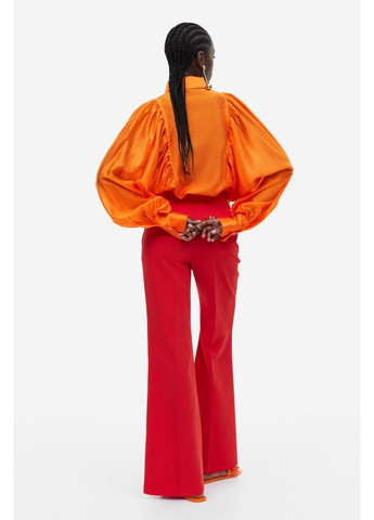 Помаранчева блуза H&M