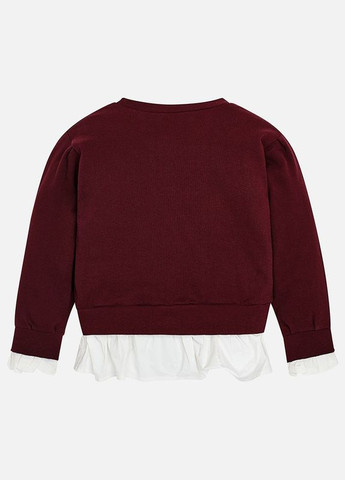 Mayoral світшот бордовий