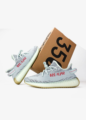 Серые демисезонные кроссовки мужские adidas yeezy boost 350 v2 zebra | адидас йези буст 350 серые No Brand
