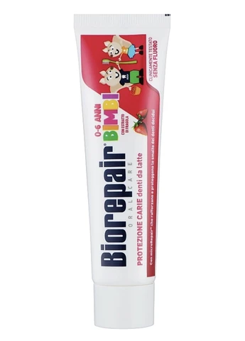 Зубна паста дитяча, полуниця, 50 мл Biorepair Kids (384513842)