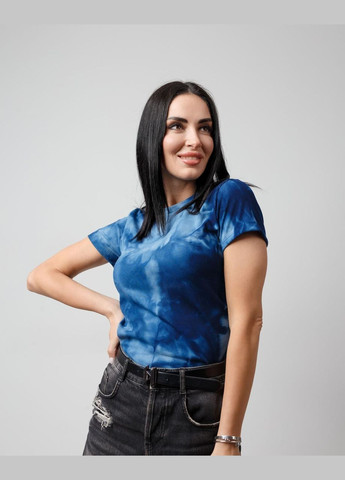 Жіноча футболка з ефектом тай-дай Fashion Girl - (317235026)