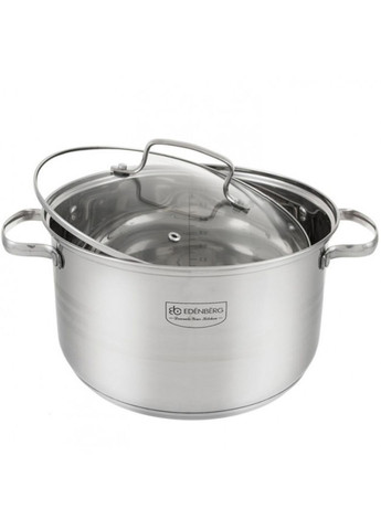 Набір каструль EB-4075 з нержавіючої сталі 12 предметів (EB-4075) Edenberg (315035528)