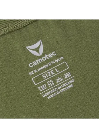 Зеленая футболка odal logo green Camotec