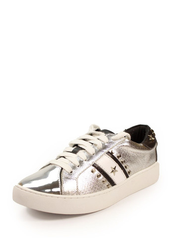 Серебряные женские кеды It-Girl