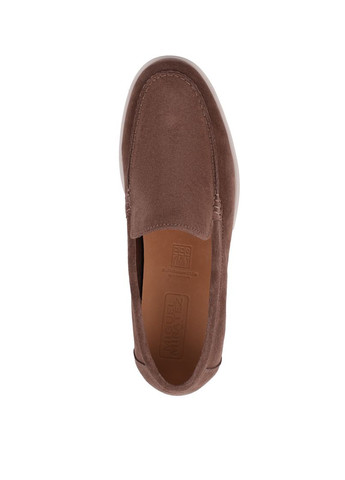 Бежевые мужские туфли m020ab-611-mu27 бежевый замша Miguel Miratez