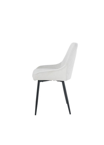 Стул HUGO черный каркас/светло-серый Intarsio (365461268)