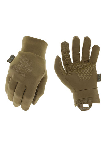 Рукавички тактичні зимові Mechanix Coldwork Base Layer Coyote Gloves Coyote Mechanix Wear (315822195)