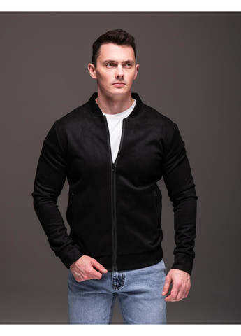 Куртка-бомбер чоловіча бейсбольний на блискавці (354934060)