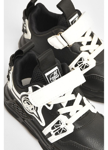 Чорні осінні кросівки дитячі чорного кольору Let's Shop