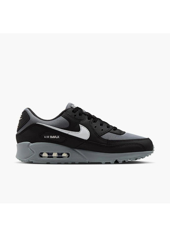 Чорні кросівки чоловічі air max 90 jd black/grey Nike