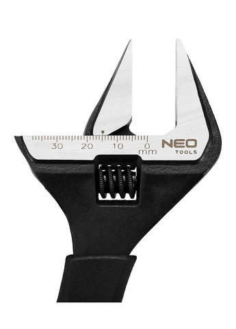 Ключ розвідний (039 мм, 200 мм) з пластиковою рукояткою (23843) Neo Tools (293511025)