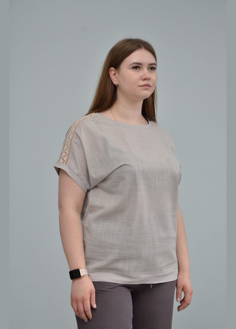 Женская повседневная футболка, (XL, 2XL, ) 3XL No Brand - (294337707)