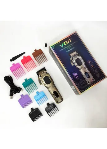 Аккумуляторная машинка для стрижки V-027 VGR (386150020)