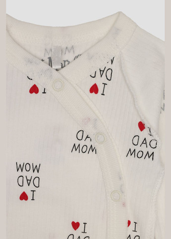 Боді яслі для дівчинки колір молочний ЦБ-00282080 Sweet Mario (342322681)