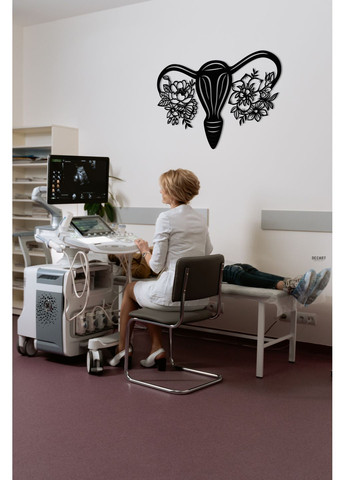 Дерев'яне панно декор для кабінету лікаря, будинку «Жіноча краса» 150х98 см Decart (360609376)