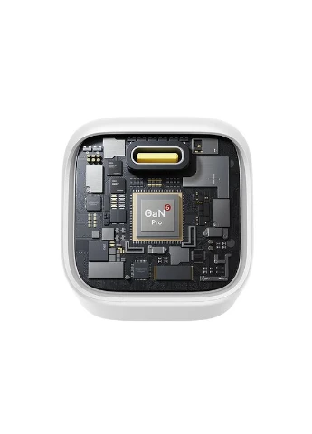 Мережевий зарядний пристрій Fast Charger 1C 45W EU Moon White (P10176800213-00) Baseus PicoGo GaN (385617029)