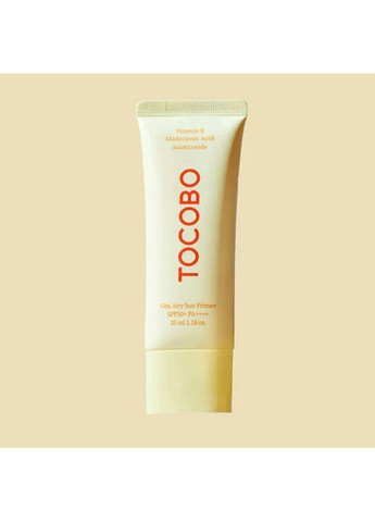 TOCOBO Сонцезахисний крем для обличчя Vita Airy Sun Primer Spf50 PA 35 мл — Крем, Південна Корея (358499756)