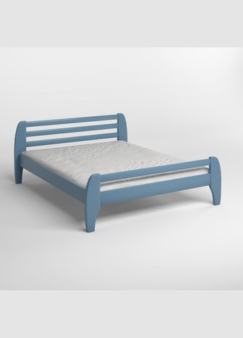 Односпальне дерев'яне ліжко Мілан (S7010R90B) 70х190 см (MBG-6434) Mebigrand (366083027)