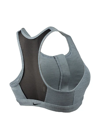 Топ W NK DF SWSH ZIP FRONT BRA DD1205-073 Nike (386420217)