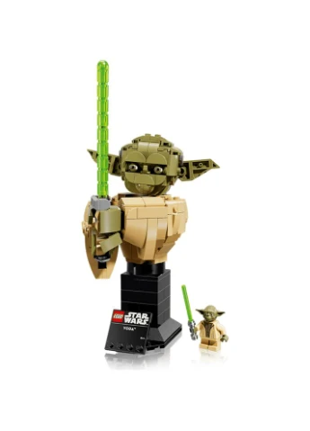 Конструктор Star Wars Бюст Йоди 399 деталей (75438) Lego (399515841)