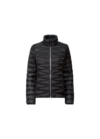 Чорна демісезонна куртка демісезонна водовідштовхувальна та вітрозахисна для жінки lidl 328098 34(xs) чорний Esmara