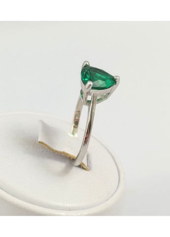 Срібна каблучка з смарагдом "Nano" КТ1012-ізн Shatlen Каблучка (356180693)