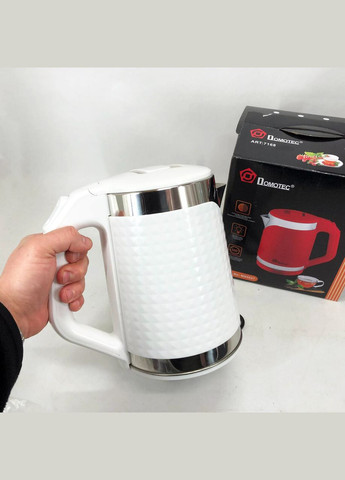 Електрочайник MS-5027 2000 Вт. Колір: білий Domotec (364666013)