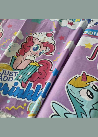 Постільна білизна My Little Pony Бязь Підліткова на резинці MERISET (338625303)