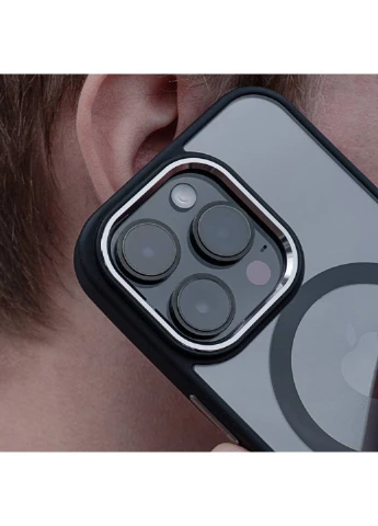 Чехол Ardor Case with Magnetic Ring для iPhone 15 Pro Max Transparent Wave (382769741)
