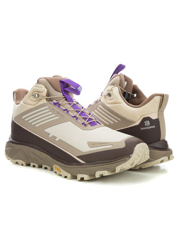 Кроссовки женские Baasploa бежевые зима (316055520)