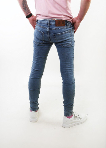 Синие демисезонные джинсы Mtp