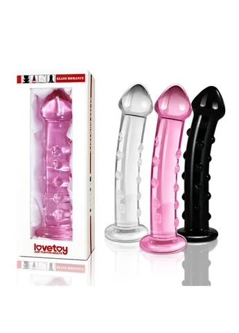 Фаллоимитатор - Glass Romance 7.5" Pink Lovetoy (361152030)