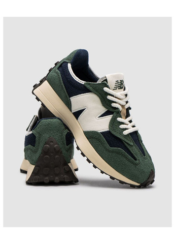 Зеленые всесезонные кроссовки No Brand